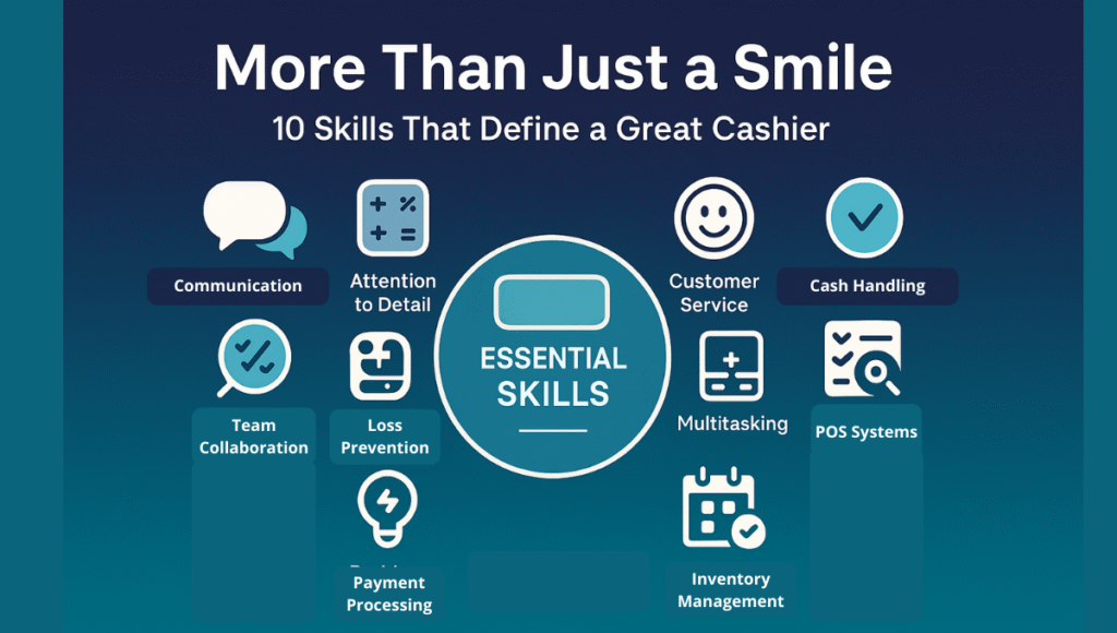 Essential ATS-friendly Keywords List for a Cashier Resume