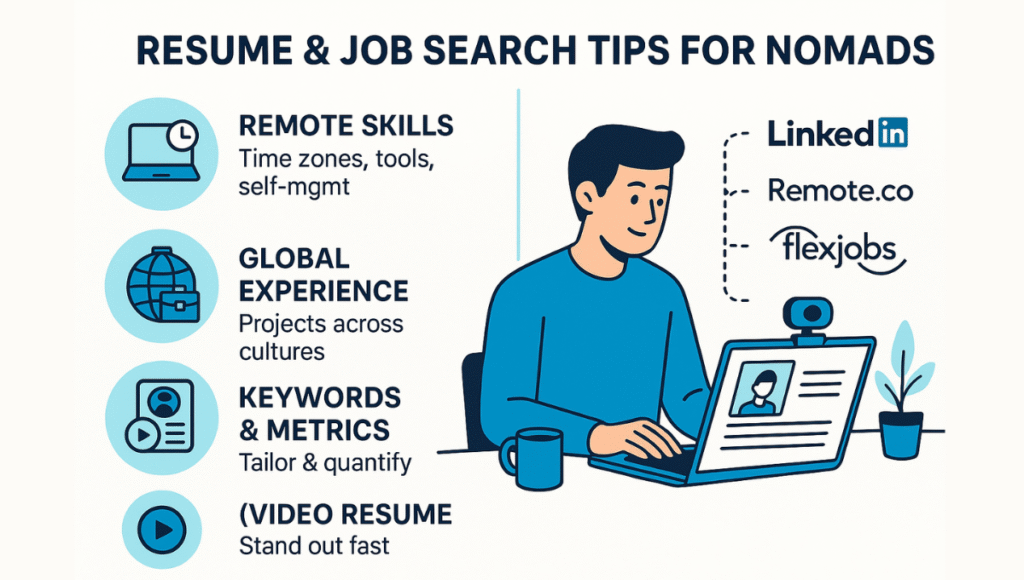 Resume & Job Search Tips for Nomads