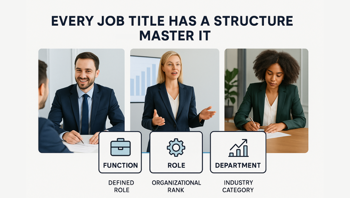 The Anatomy of Professional Job Titles
