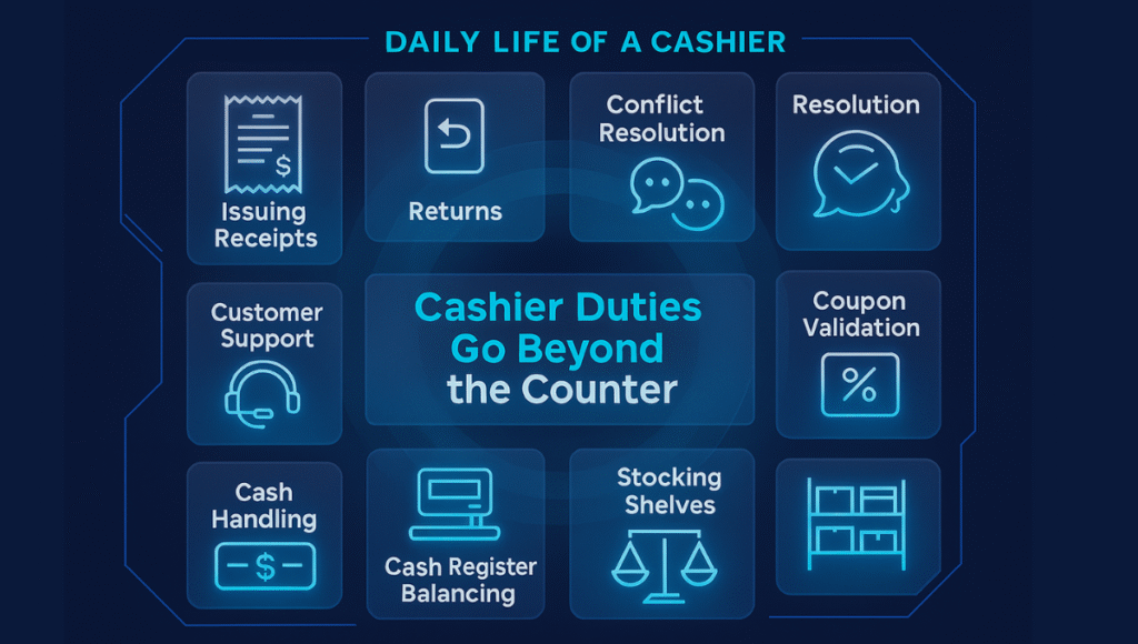 What Does a Cashier Do Daily Responsibilities