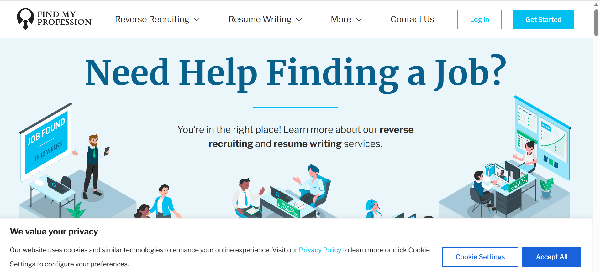 Find My Profession, Best Established Reverse Recruiting Agency