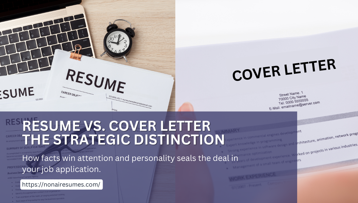 Resume Vs Cover letter