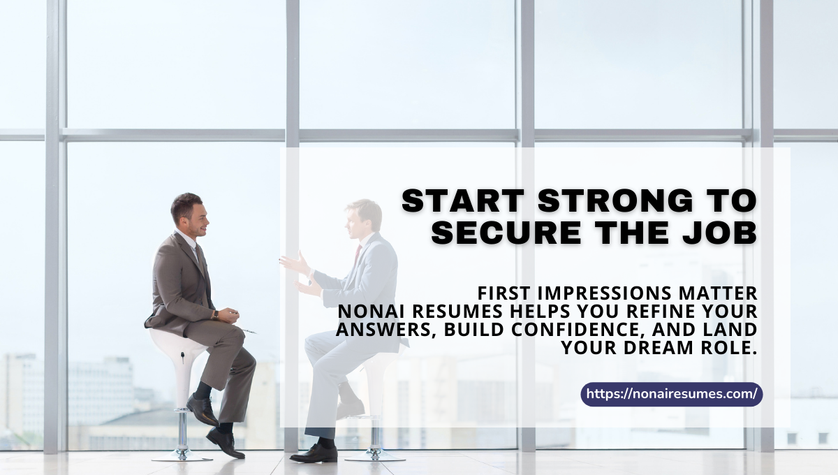 Start Strong to Secure The Jobs