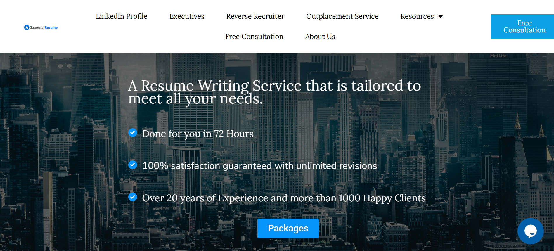 2. Career Agents (formerly Superstar Resume), Best for Guaranteed Results