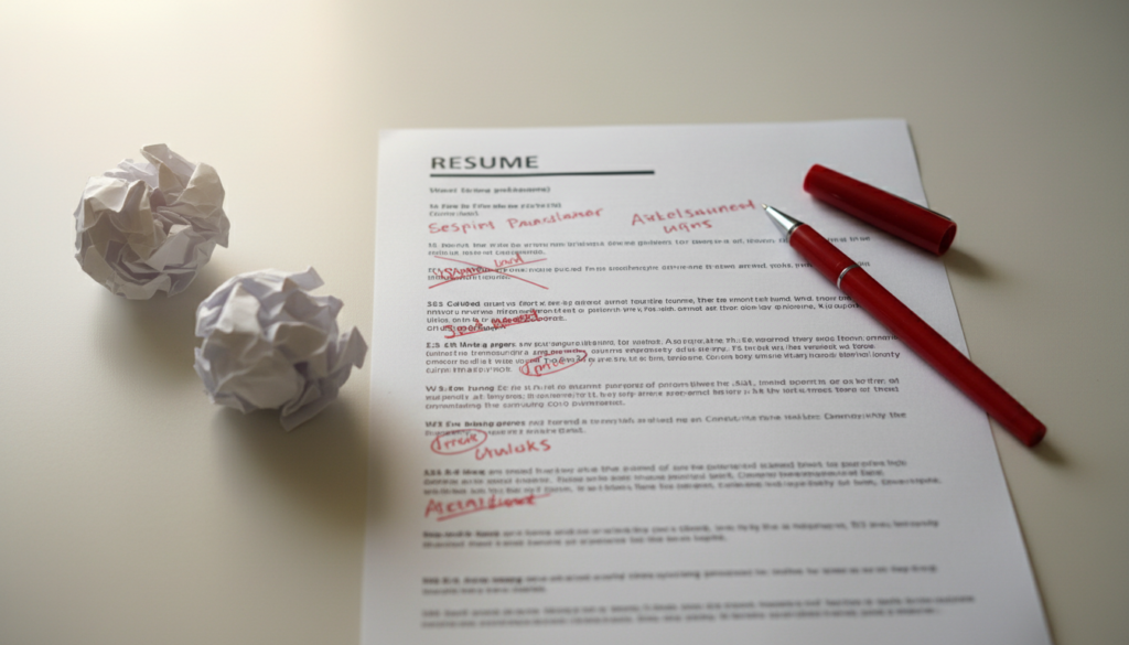 Common Resume Mistakes in Finance Applications