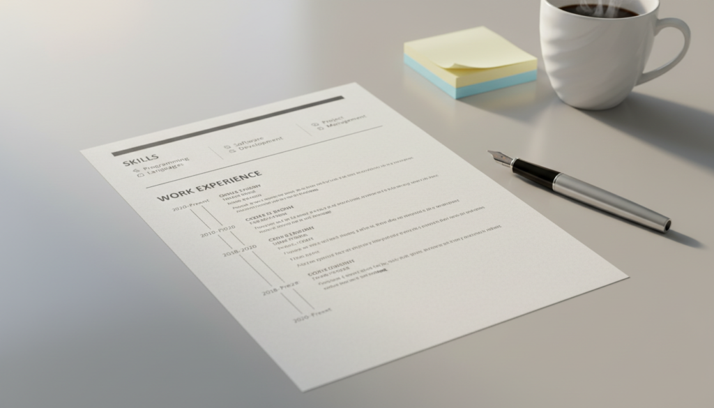 Hybrid Resume Format