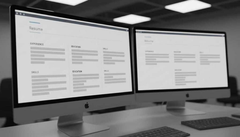 Alignment between resume and LinkedIn profile for stronger recruiter trust