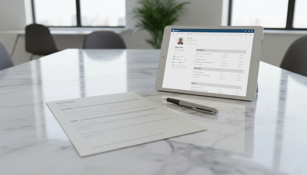 Resume and LinkedIn Must Work Together