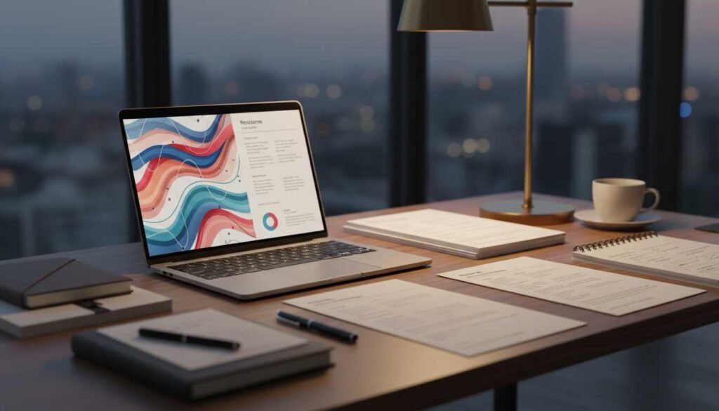 AI-generated resume compared with professionally optimized ATS resume