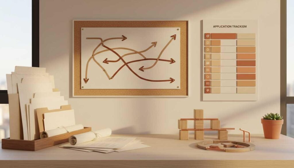 Comprehensive career coaching and resume strategy planning workspace