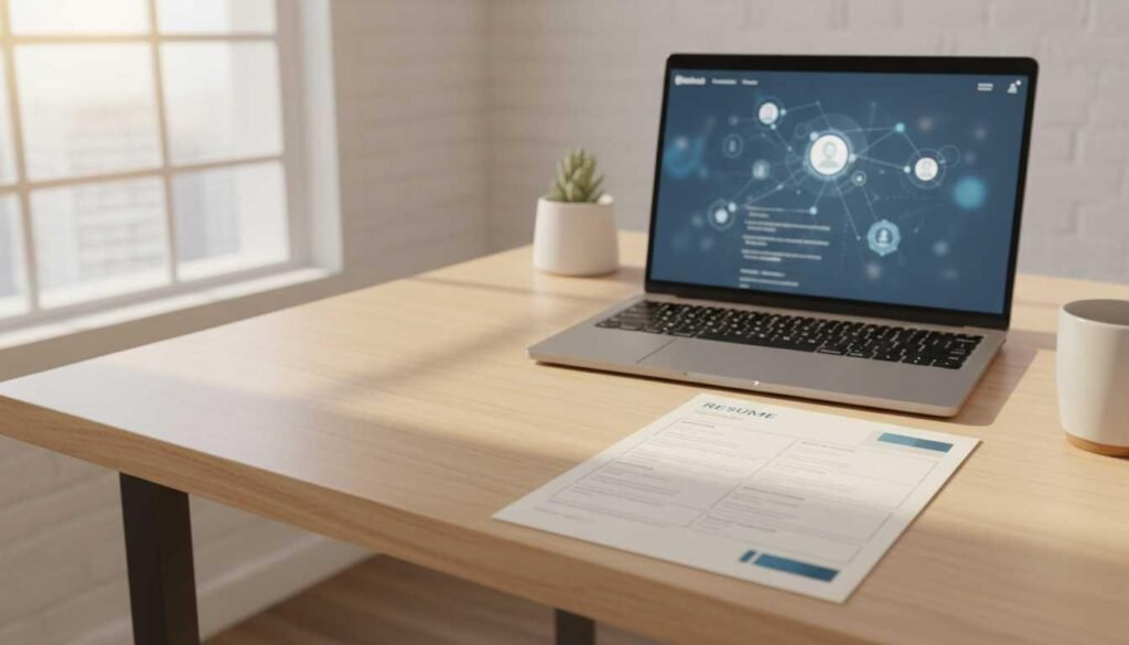 LinkedIn optimization and resume alignment workspace