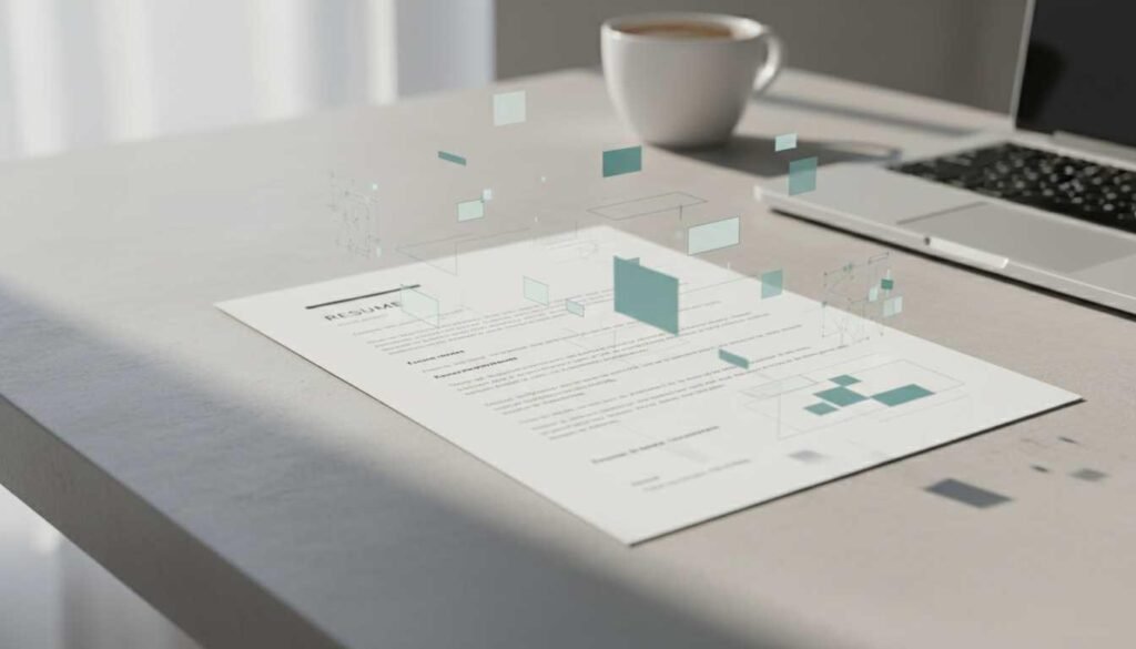 Keyword optimization process for ATS-friendly resume alignment