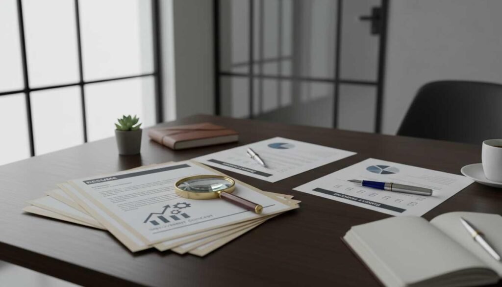 Resume review consultation concept showing when professional resume help is needed