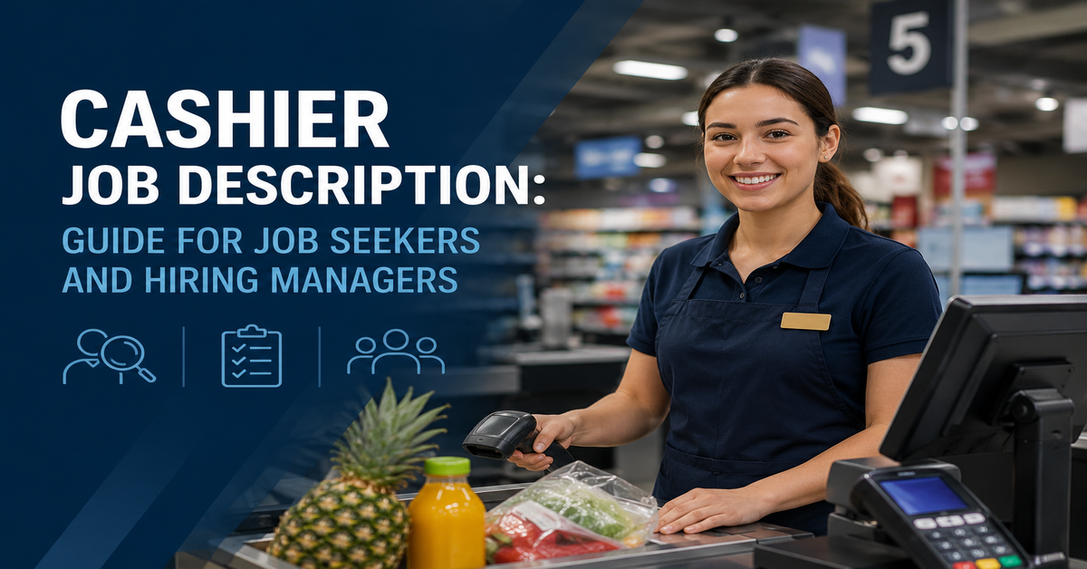 Cashier Job Description
