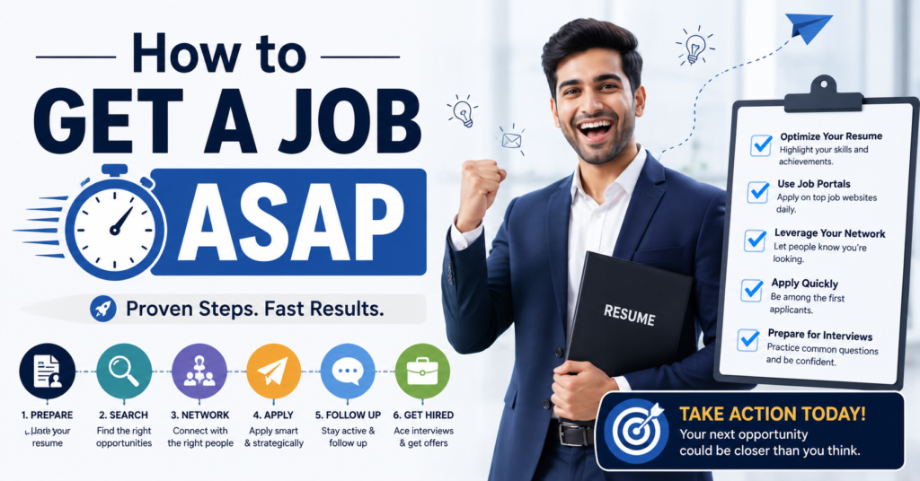 How to Get a Job ASAP